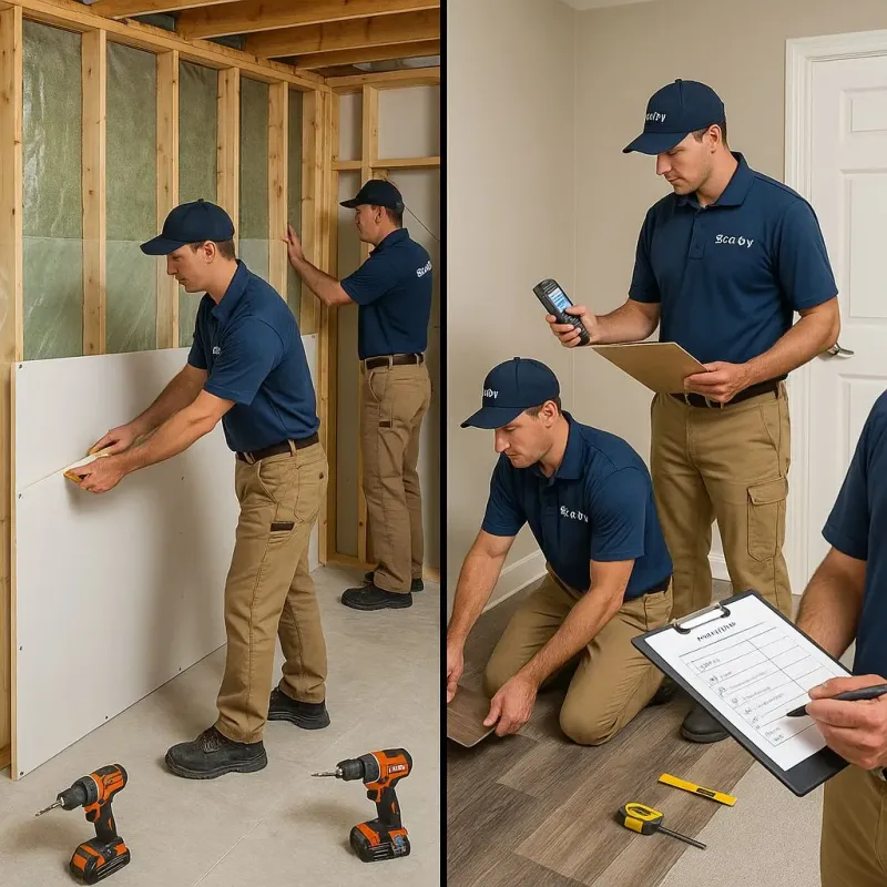 Repairs and Reconstruction process in Chesterbrook, PA